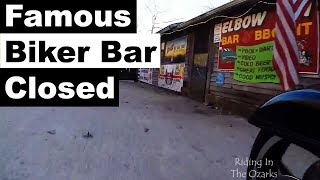Famous Biker Bar Closed | Elbow Inn & BBQ on Historic Route 66