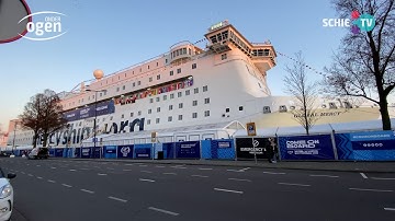 Global Mercy, het grootste ziekenhuisschip ter wereld, is even in onze regio te zien