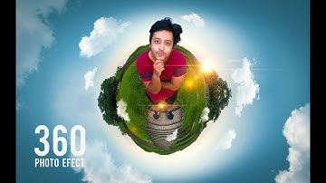 Tiny Planet | 360 go-profusion Effect in Photoshop | Photo Manipulation Tutorial