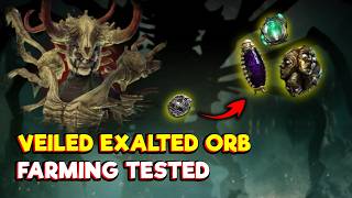 Is Veiled Exalted Orb Farming Actually Profitable In Mirage League? I Tested It