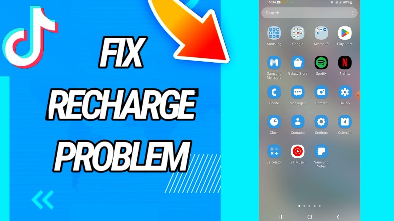 How To Fix And Solve Recharge Problem On Tiktok YouTube How To Fix And Solve Recharge Problem On Tiktok YouTube