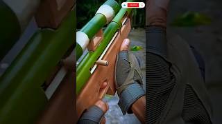 How to Make a Cool Rifle Shooter | DIY Bamboo gun#DIYRifle#BambooGun#HandmadeWeapon#ToyGun#CraftIdea