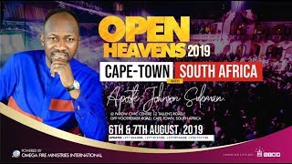Open Heaven / Cape Town, SA Day 1 Morning with Apostle Johnson Suleman