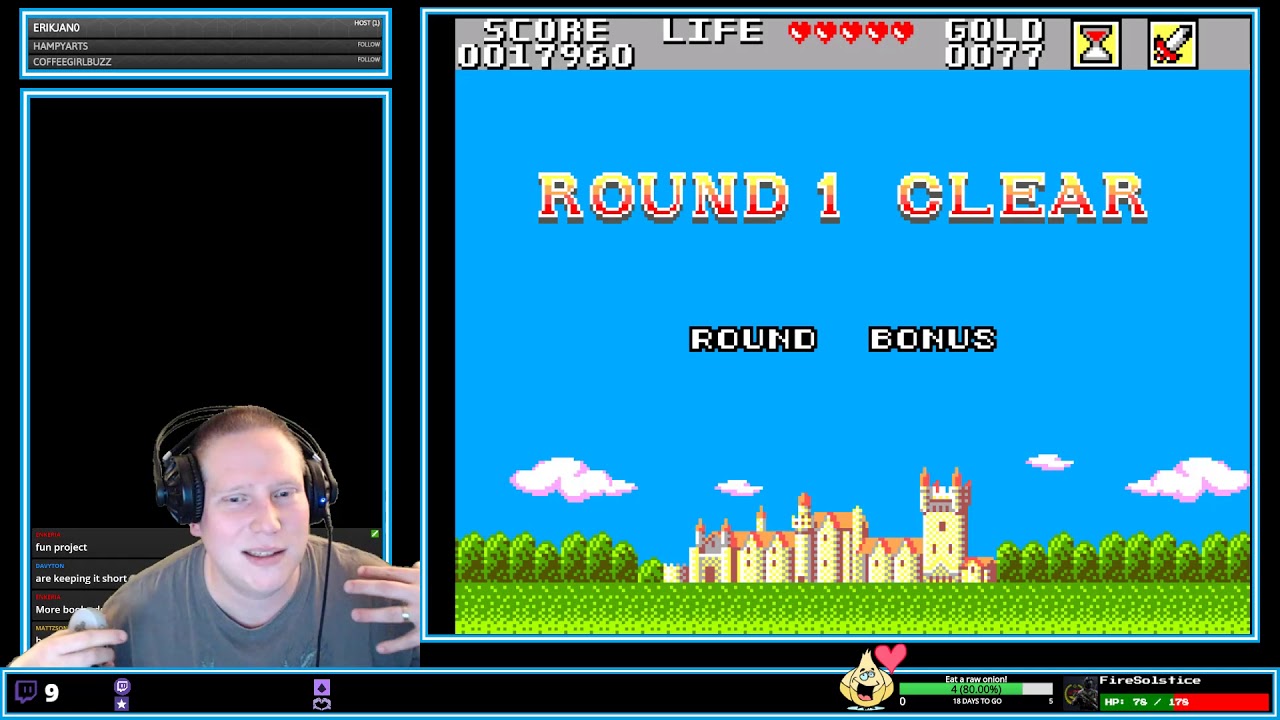 Wonder boy in Monster Land - Sega Master System