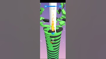 STACK BALL level 36 walkthrough solution#shorts #subscribe