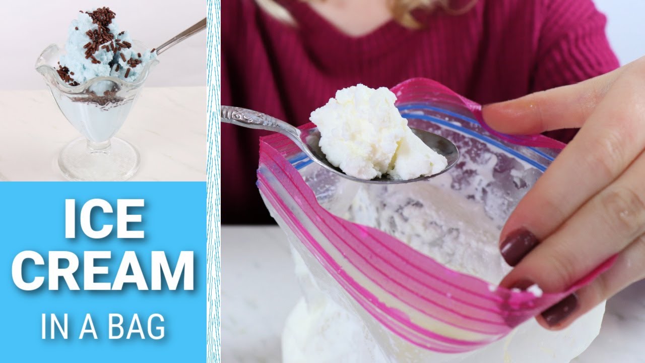 How to make ice cream in a bag in 5 kid-friendly steps