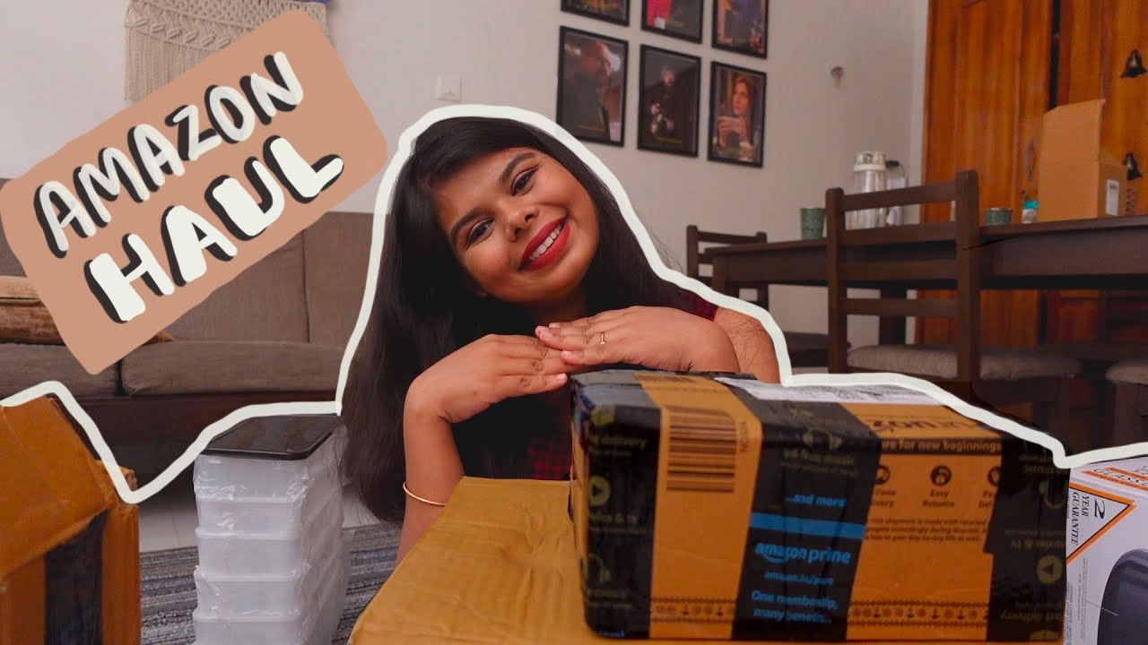 Amazon Haul *mostly kitchen stuff* + GiveAway | Cheeky Vlogs