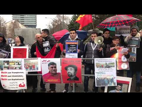 گزارشی از تجمع ایرانیان مقیم آلمان؛ جمعه ۳۰ آذرماه ۹۷/ ویدئو