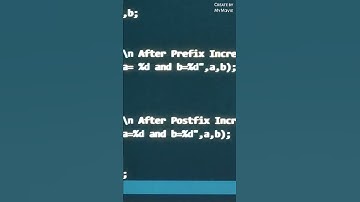 Prefix and postfix increment operator in C Programming 💲💲💲