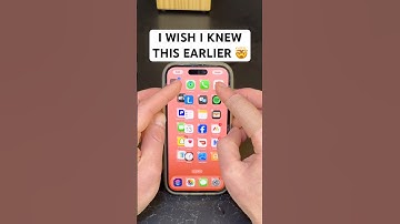 How to quickly move multiple apps at once 🤯 #lifetips #iphonetips #iphonehacks #iphonetricks