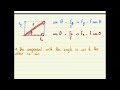 Resolving vectors | Physical Quantities &amp; Units | Cambridge AS Level Physics 9702