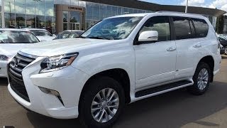 2014 Lexus GX 460 4WD Premium Package Review - White on Black - Lexus of Edmonton, Canada