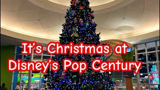 Disney’s Pop Century Resort Holiday Decorations 2025| Walt Disney World