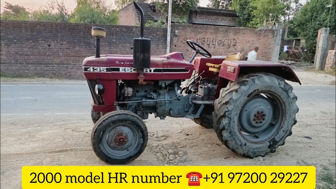 बिकाऊ Escort 435 HR number 2000 model ☎️+91 97200 29227