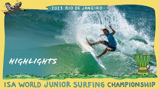 Highlights  - Competition Day 7 - 2023 ISA World Junior Surfing Championship