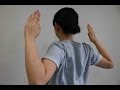 ダイエットに効果的☆肩甲骨はがしストレッチ