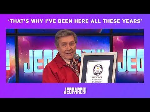 Johnny Gilbert's Guinness World Record | JEOPARDY!