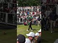 Rahmbo tees off the final round in the UK #LIVGolf #shorts #golf