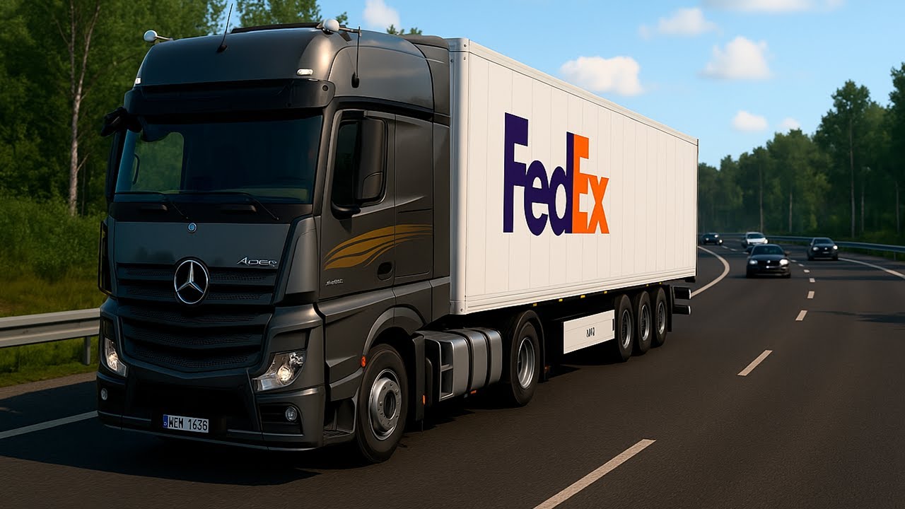 [ETS2+PROMODS] Realistic ETS2 Drive – Full Manual Control