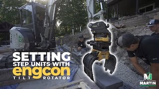 Setting Step Units With Engcon Tilt Rotator