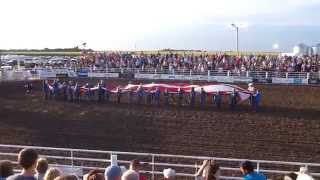 2015 Webster County Fair & Rodeo Opening Flag Ceremony