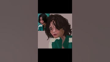 Sae-Byeok Squid Game (Speed Paint) #shorts