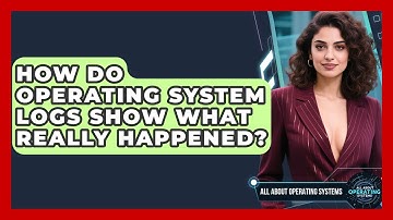 How Do Operating System Logs Show What Really Happened? - All About Operating Systems
