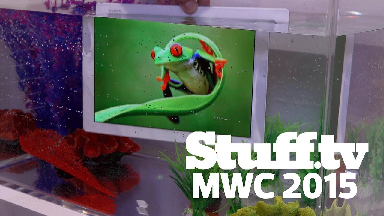 Sony Z4 tablet - hands on at MWC 2015