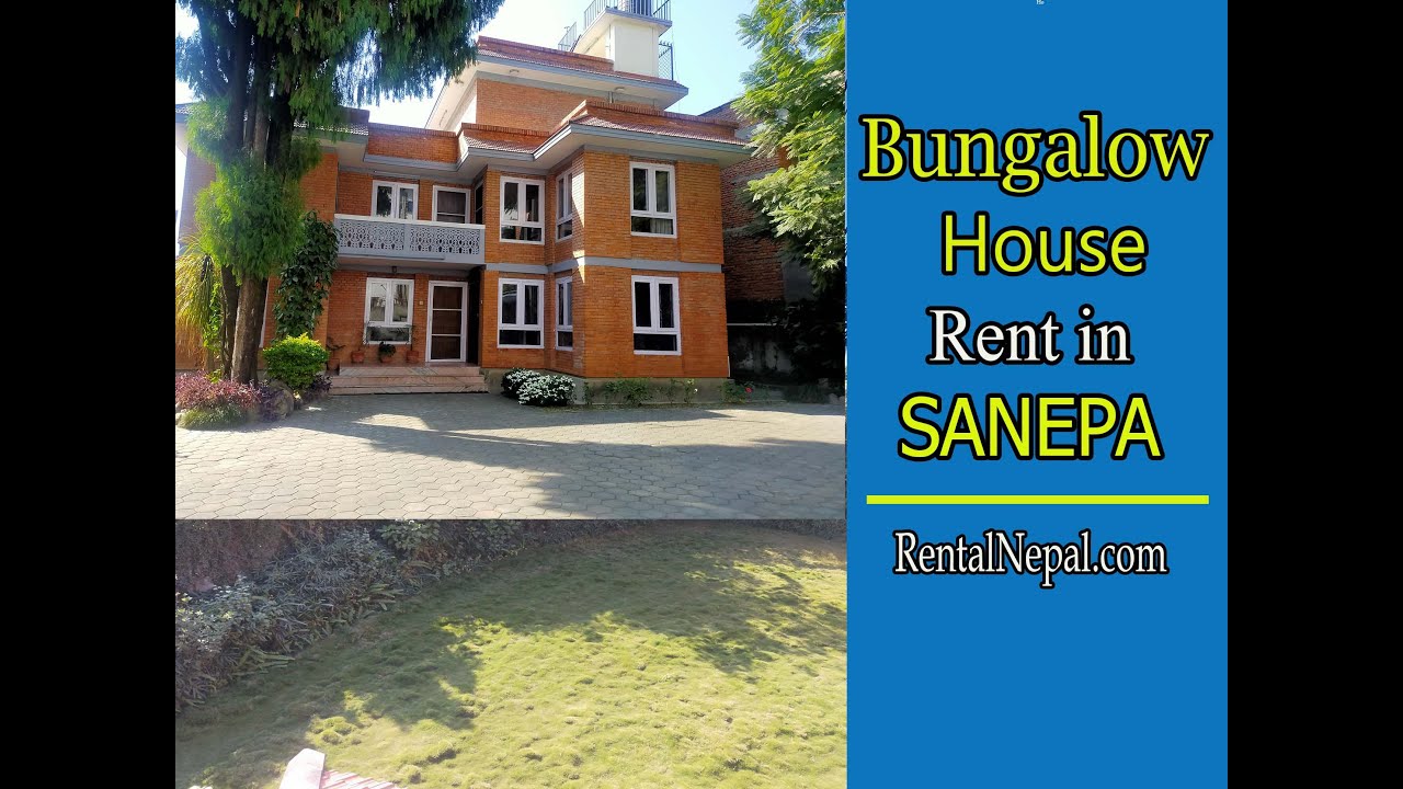 Bungalow House For Rent At Sanepa ,Lalitpur No.1 Rental service in