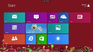 Windows 8 Demo  - Virtual Desktop Infrastructure