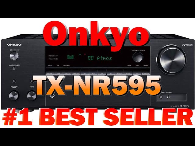 Onkyo TX-NR595 Home Audio Smart Audio and Video Receiver