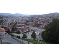 Sarajevo by night city view