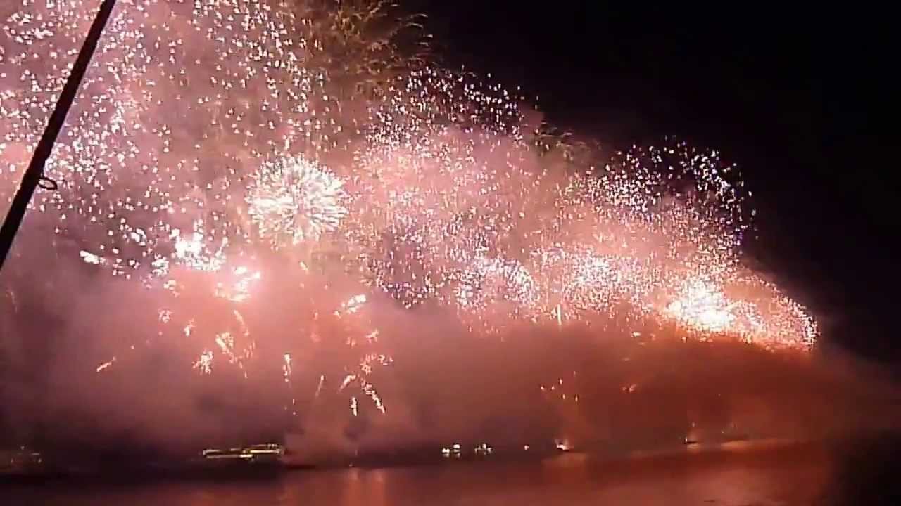 Queima de fogos em copacabana 2013/2014