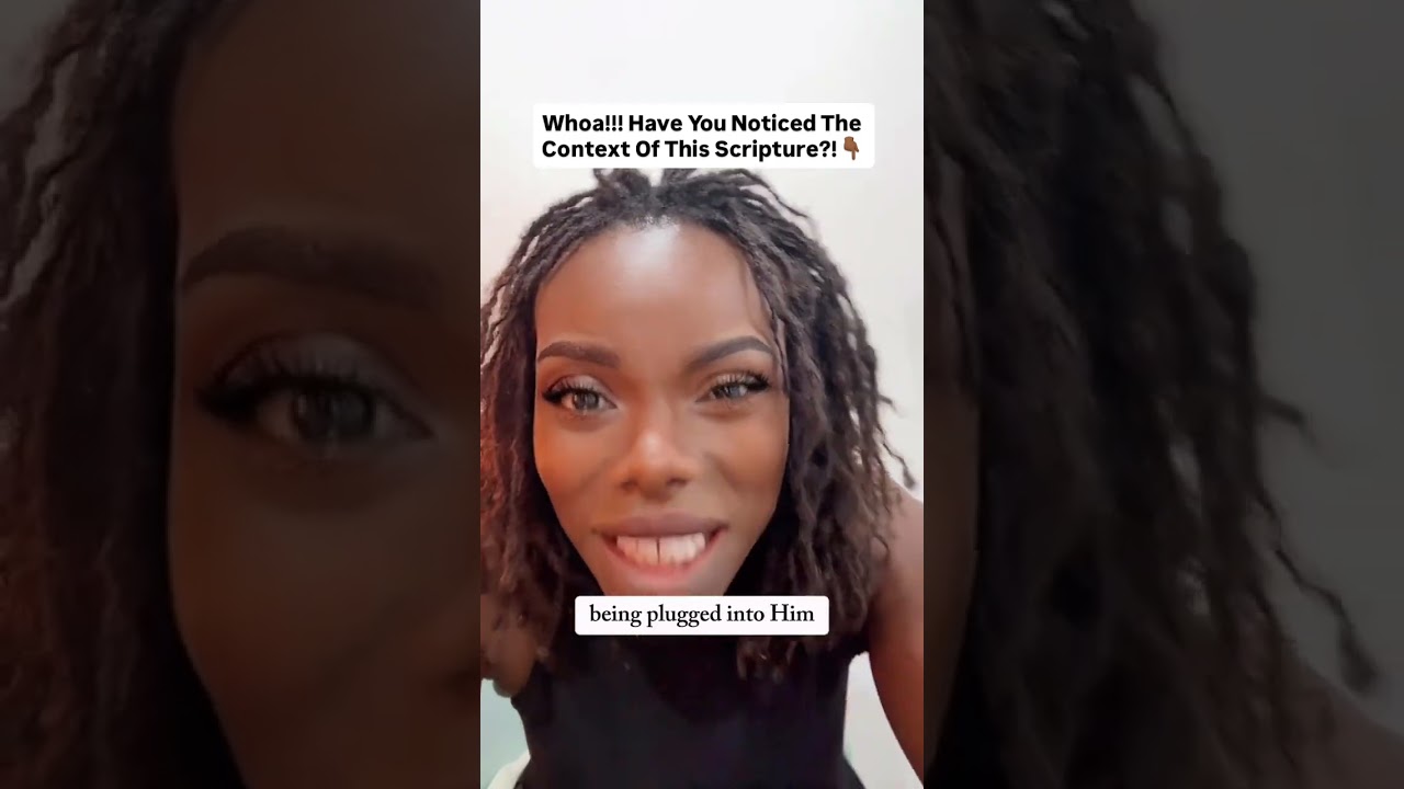 Ого!!! Вы обратили внимание на контекст этого отрывка из Писания?!