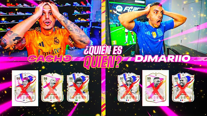 QUIEN ES QUIEN CON PICKS DE ICONO FUTTIES +93 VS DJMARIIO!! | FC 24