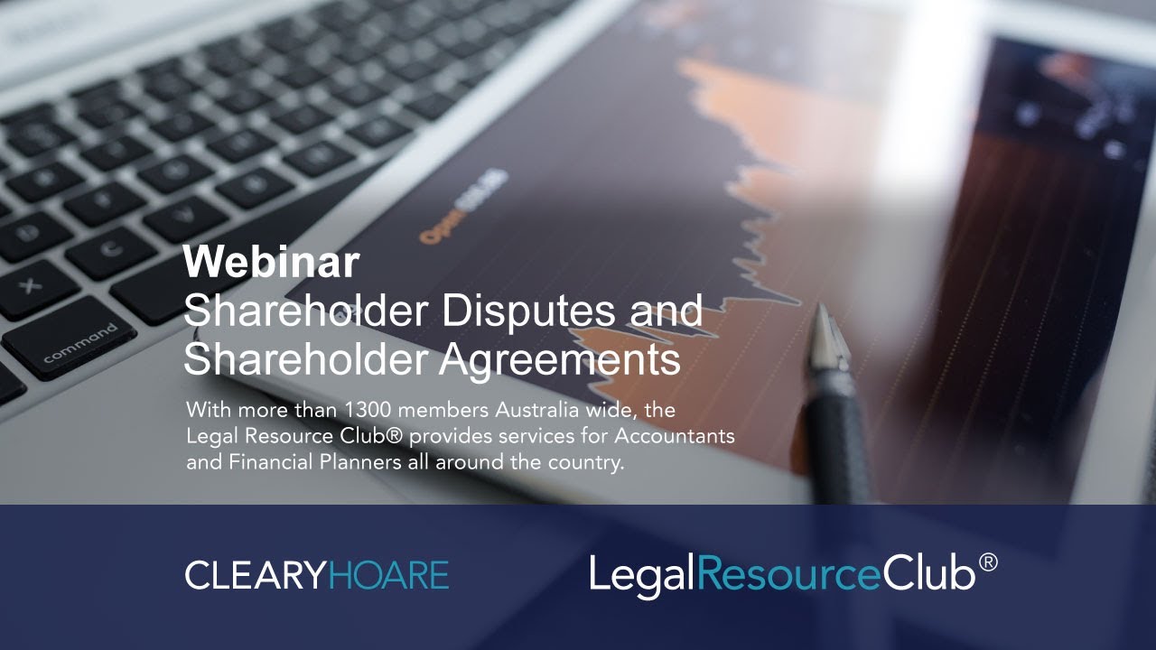 inar Shareholder Disputes and Shareholders' Agreements YouTube