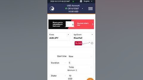 How to Add fund to your Demo Account on Binary.com