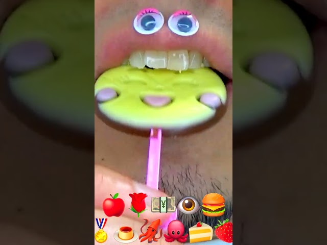 Funny ASMR 👅 Melonpanna Chocolate