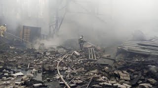 Tűz ütött ki egy oroszországi lőporgyár egyik műhelyében