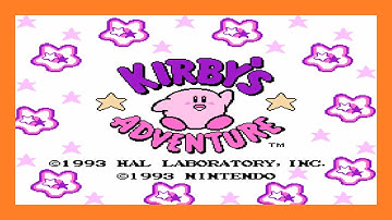 KIRBYS ADVENTURE PLAYTHROUGH PART 2 LEVEL 2 ICE CREAM ISLAND