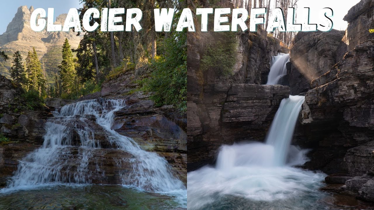 Waterfall Hikes in Glacier National Park!