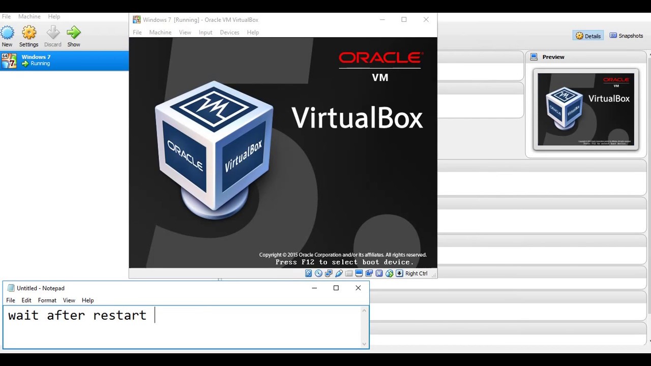 How to Install Windows 7 in Virtual Box YouTube