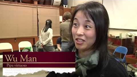 Pipa master class with Wu Man at Florida State University - February 18, 2011