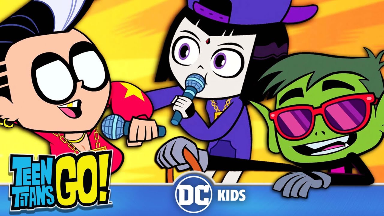 Teen Titans Go! en Latino 🇲🇽🇦🇷🇨🇴🇵🇪🇻🇪 | A rapear | DC Kids