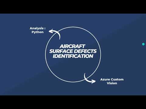 Aircraft surface defect detection using Azure Custom Vision and Python