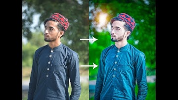Green Color Correction Light Effect Editing Like @ATHARV RAUT || PHOTOSHOP Editing Tutorial