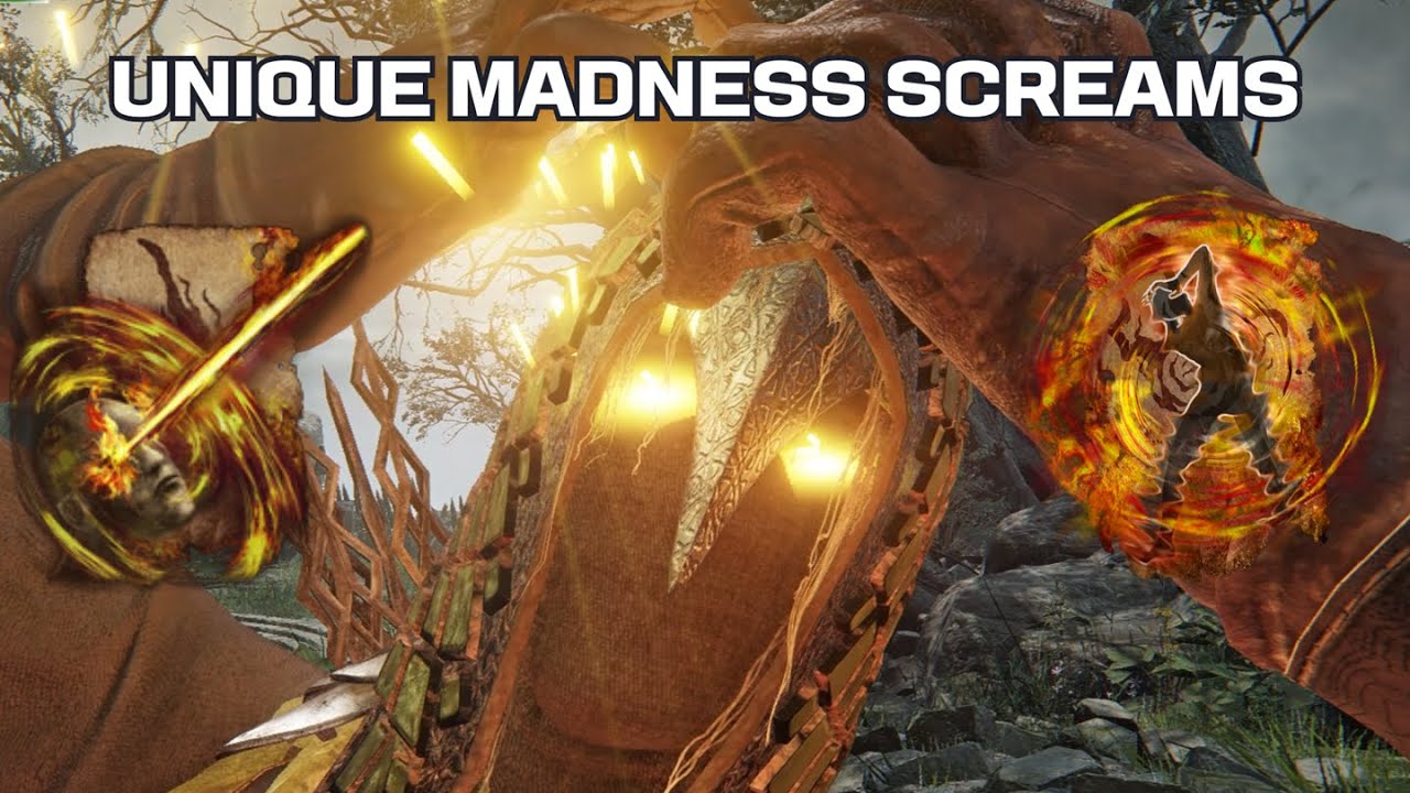 Every Nightfarer's Unique Madness Screams and Howls of Shabriri | Elden Ring Nightreign