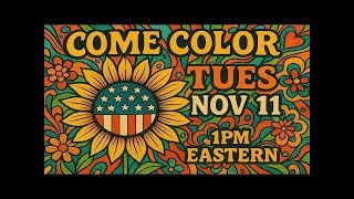 Special Edition of Coloring with Ivy: Happy Veterans Day! Free Printable Coloring Pages