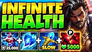 THE MOST UNFAIR SWAIN BUILD IN LEAGUE OF LEGENDS! (INFINITE HEALTH HACK)