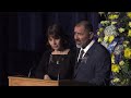 Natalie Corona's parents honor their daughter at memorial for fallen officer